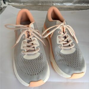 Dansko Women's Gray and Peach Athletic Shoes Size 38 (US 7.5-8)